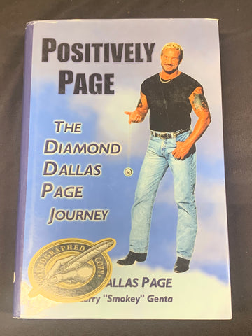 DDP Diamond Dallas Page SIGNED Book “Positively Page” (Comes w/COA)!!!