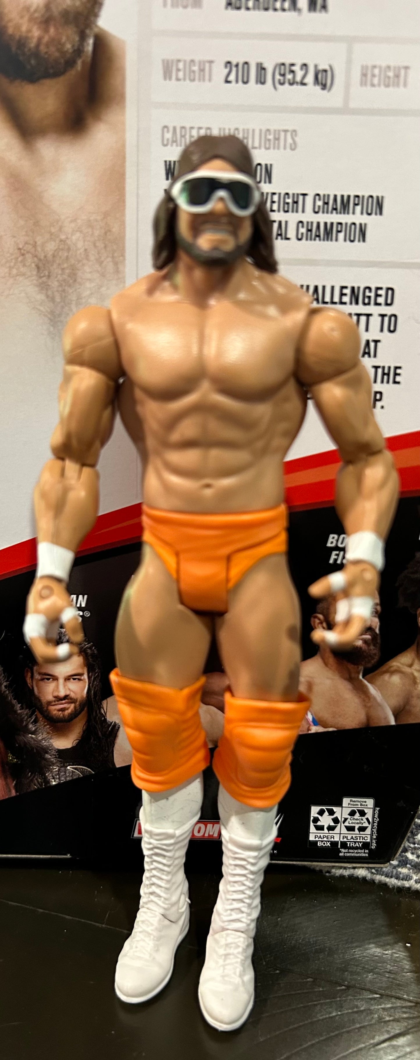 + Macho Man Randy Savage WWE Mattel Action Figure