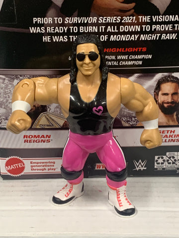 Bret “The Hitman” Hart WWF WWE RETRO Action Figure