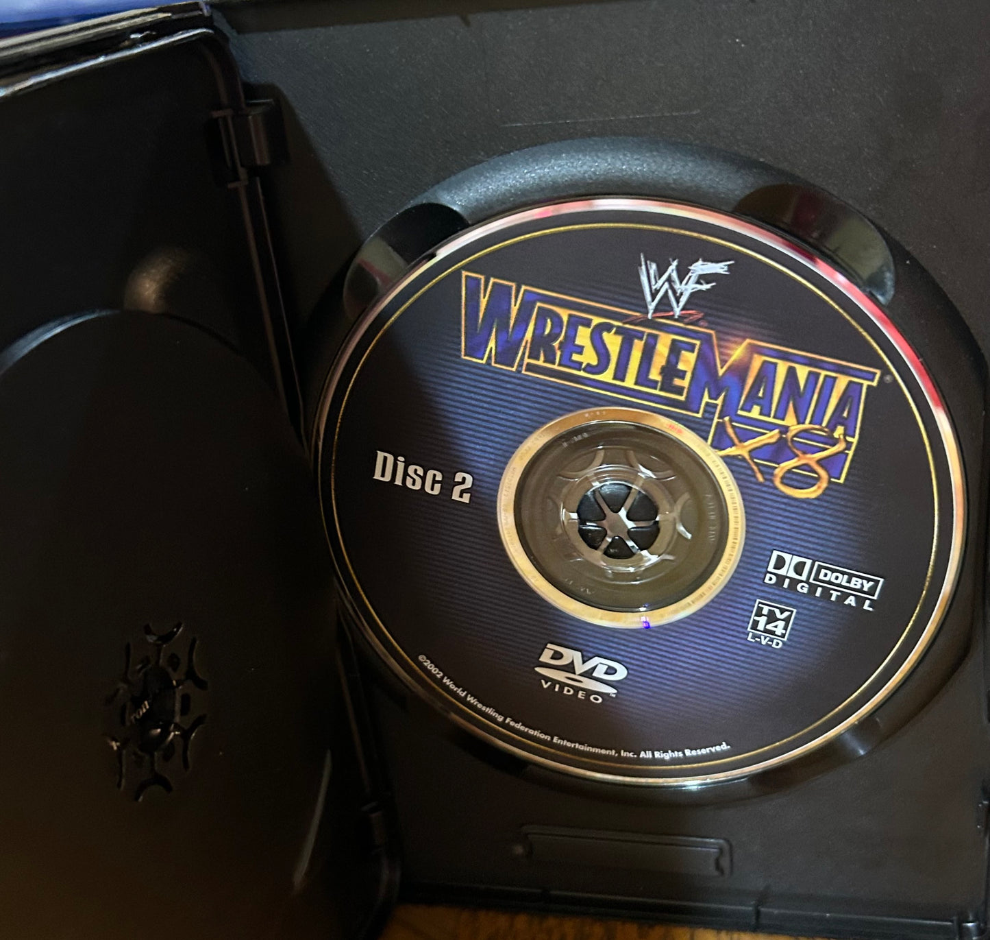 * WWE “Wrestlemania 18” DVD (2-Disc set) ICON vs ICON