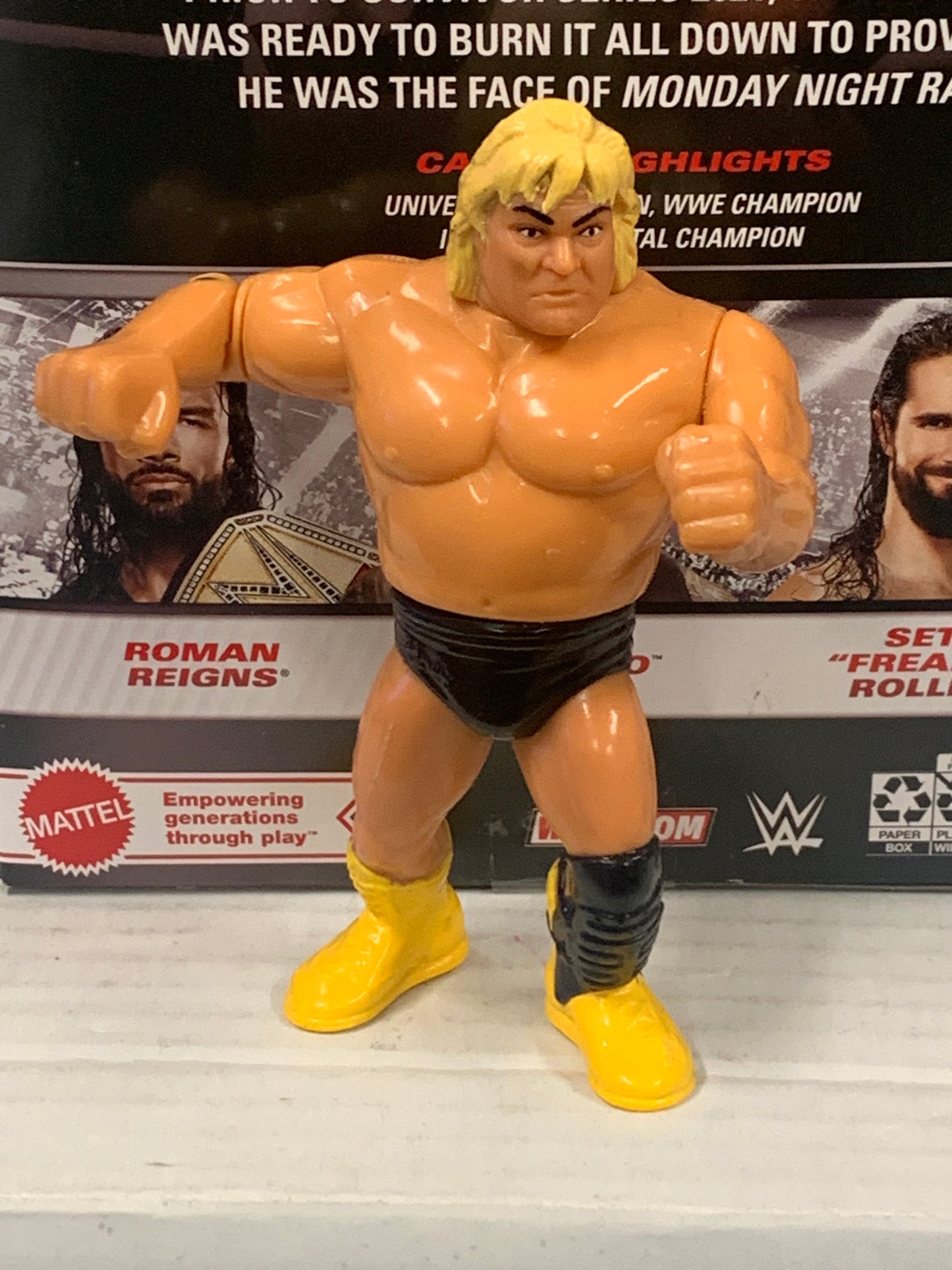 Greg “The Hammer” Valentine WWF WWE Hasbro Action Figure
