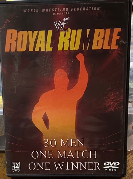 * WWE “Royal Rumble 2002” DVD (Rock, Jericho, Flair & so much more)