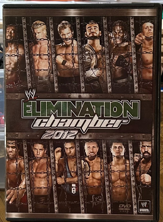 * WWE “Elimination Chamber 2012” DVD (CM Punk, John Cena, Kane & so much more)