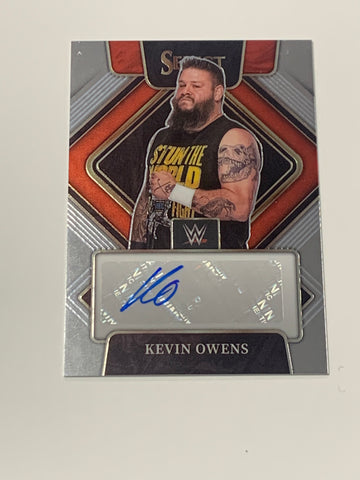 Kevin Owens 2022 WWE Select Autographed Card