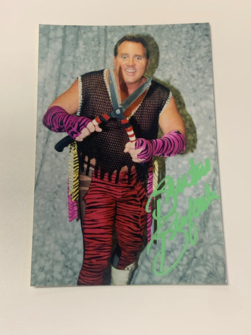 Brutus Beefcake Signed 4x6 Candid Color Photo (Comes w/COA)!!!