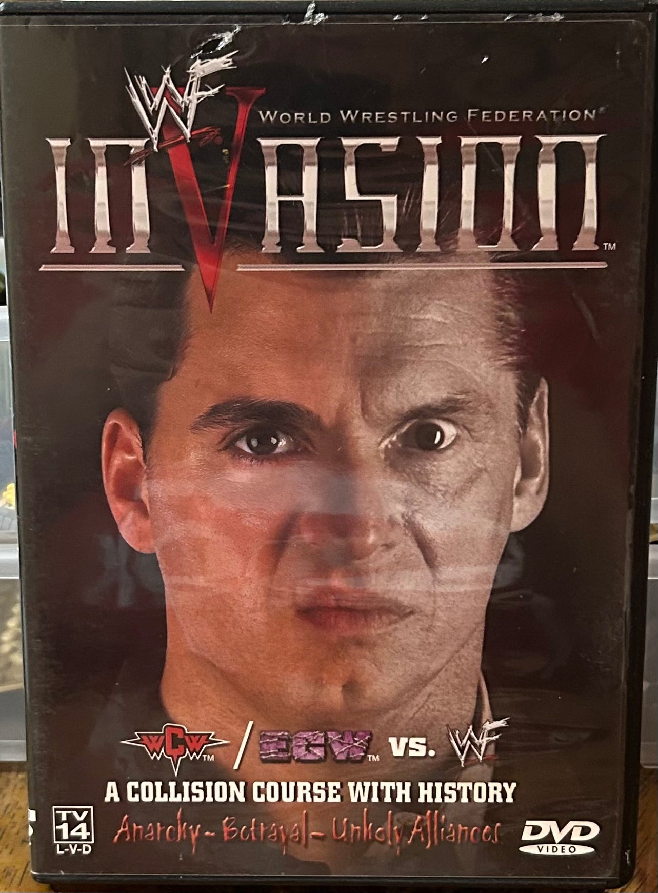 * WWE “Invasion 2001” DVD (Undertaker, Tazz, Austin & so much more)