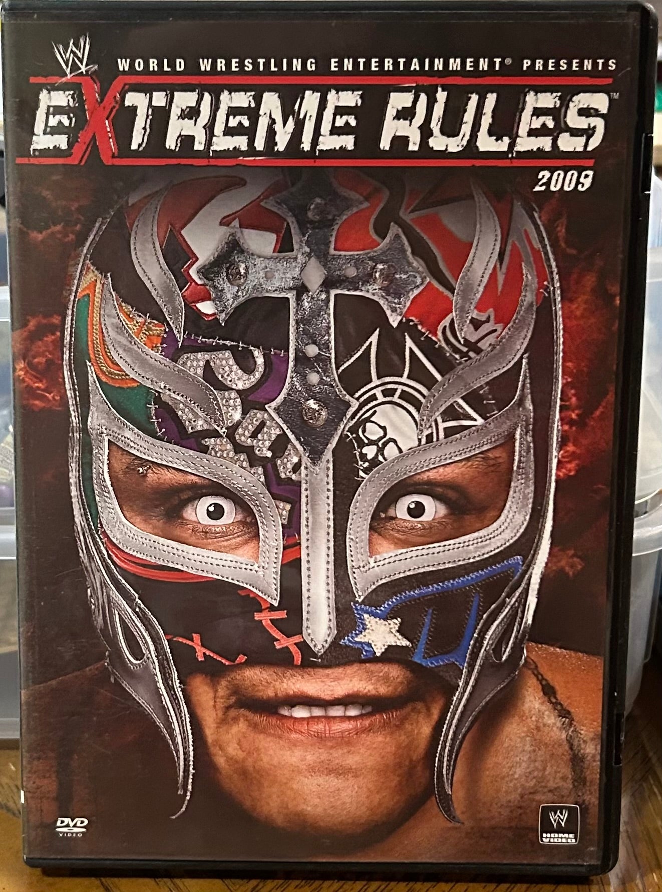 WWE “Extreme Rules 2009” DVD (Rey Mysterio, Batista, John Cena)