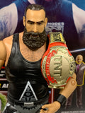 Brodie Lee AEW Action Figure with Championship Belt