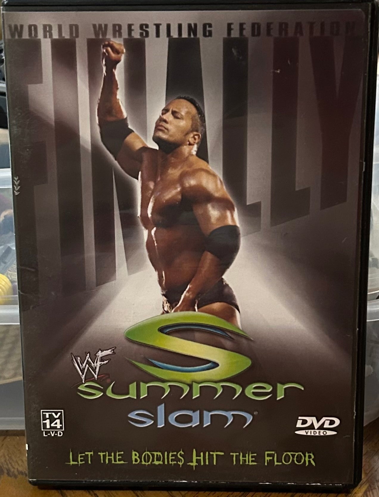 * WWE “Summer Slam 2001” DVD (The Rock, Austin, Kane & so much more)