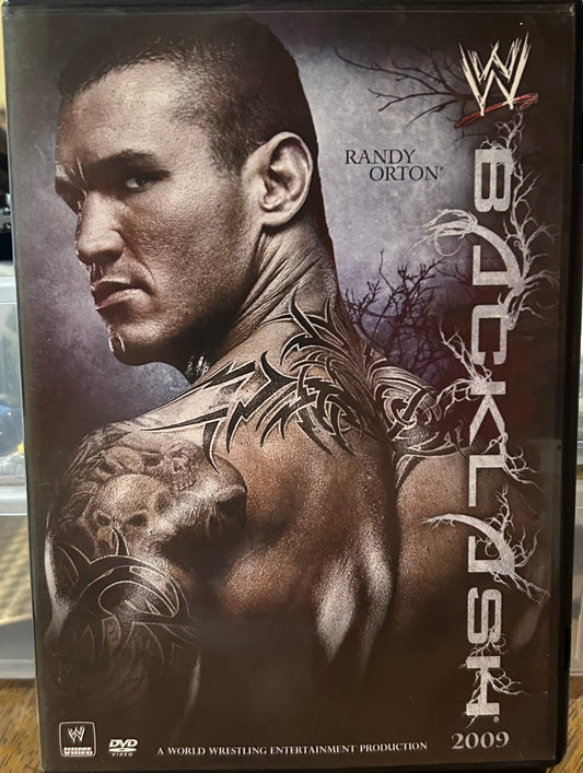 WWE “Backlash 2009” DVD (John Cena, Edge, Christian & so much more)