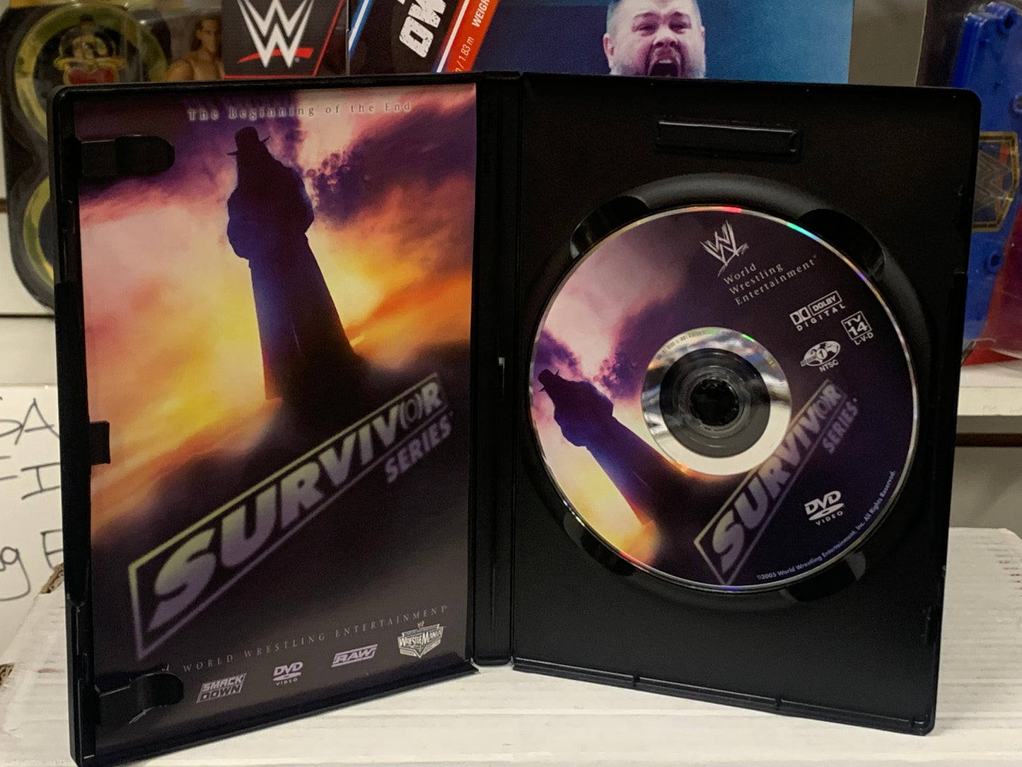 WWE DVD “Survivor Series 2005” (John Cena, Kurt Angle, Shawn Michaels)