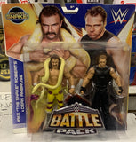 Jake “The Snake” Roberts & Dean Ambrose WWE Mattel Battle Pack Action Figures