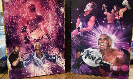 * “The Rise & Fall of WCW” DVD (3-Disc set) (Hulk Hogan, Flair, NWO & so much more)