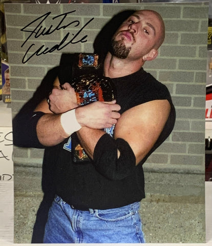 Justin Credible Signed ECW 8x10 Color Photo (Comes w/COA)