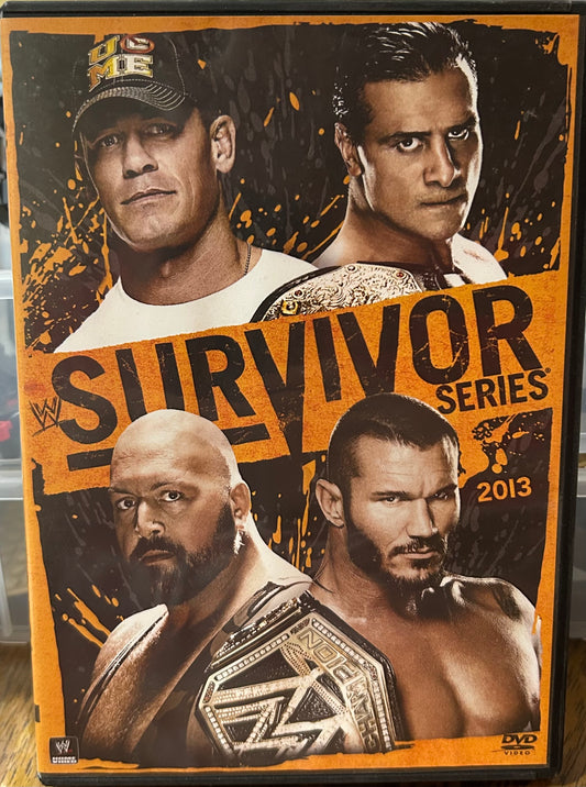 * WWE “Survivor Series 2013” DVD (Orton, Cena, CM punk & so luch more)