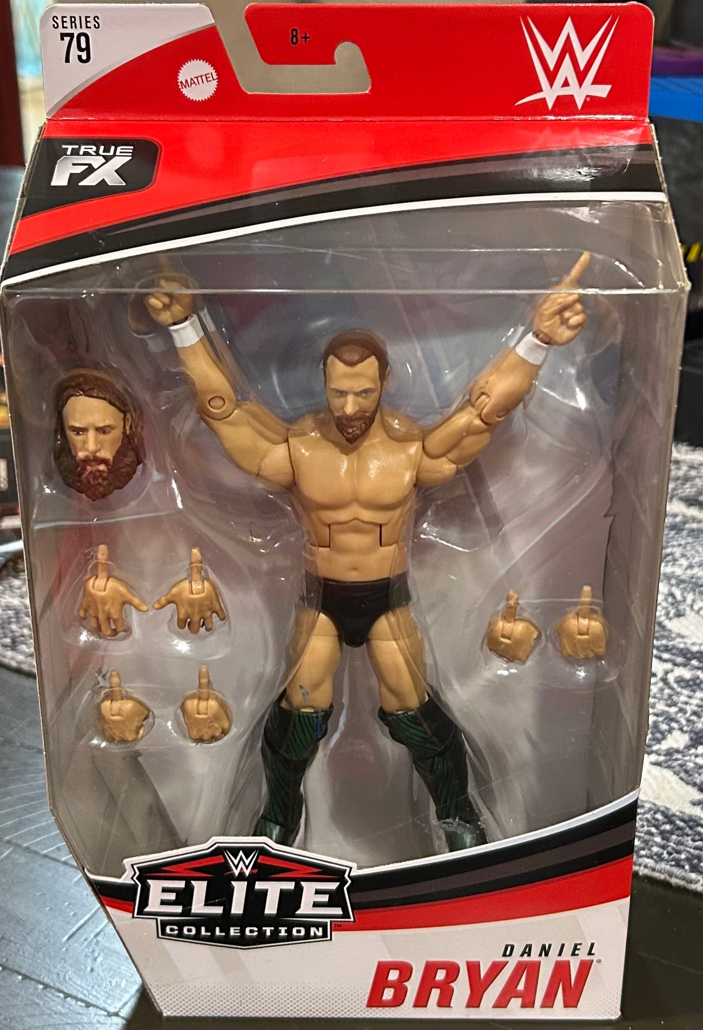 + Daniel Bryan WWE Mattel Elite Series 79 Action Figure (Sealed, Never Opened)