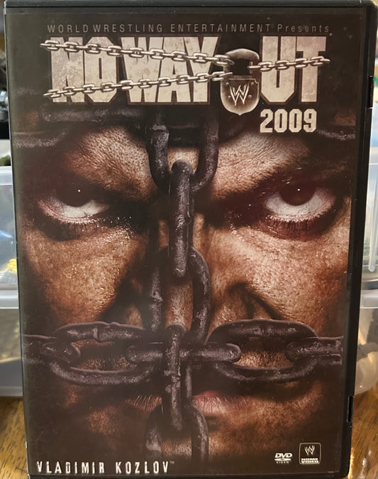 * WWE “No Way Out 2009” DVD (Undertaker, Jeff Hardy, Edge & so much more)