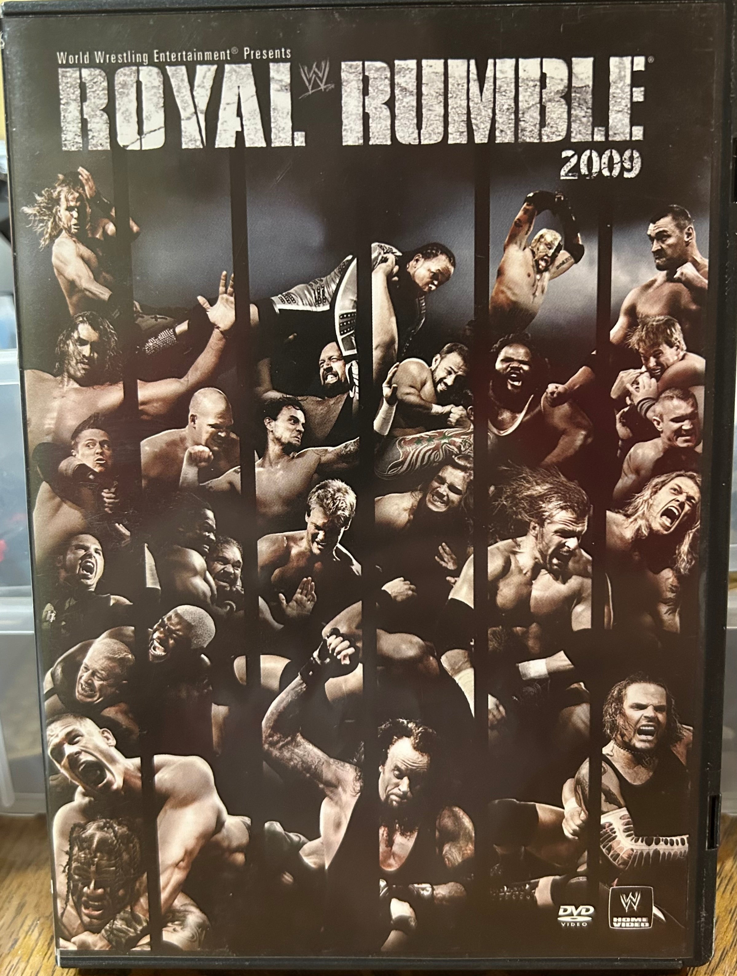 WWE “Royal Rumble 2009” DVD (Cena, Shawn Michaels, Jeff Hardy