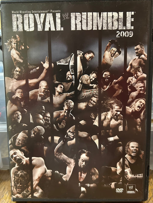 * WWE “Royal Rumble 2009” DVD (Cena, Shawn Michaels, Jeff Hardy & so much more)