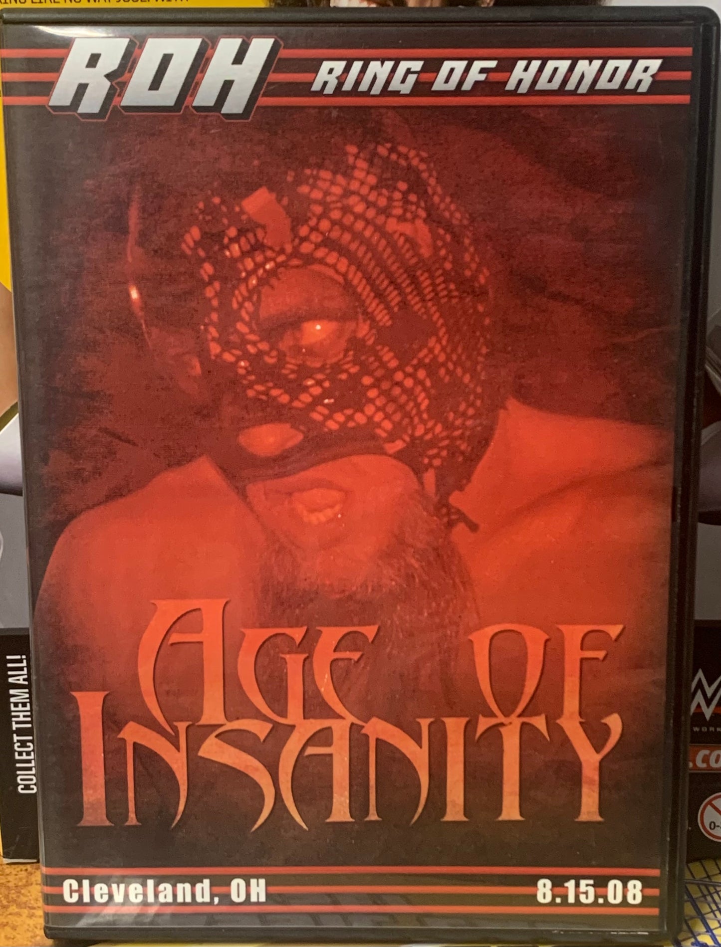 ROH Ring Of Honor DVD “Age of Insanity” 8/15/08 (Briscoes, Tyler Black & more)
