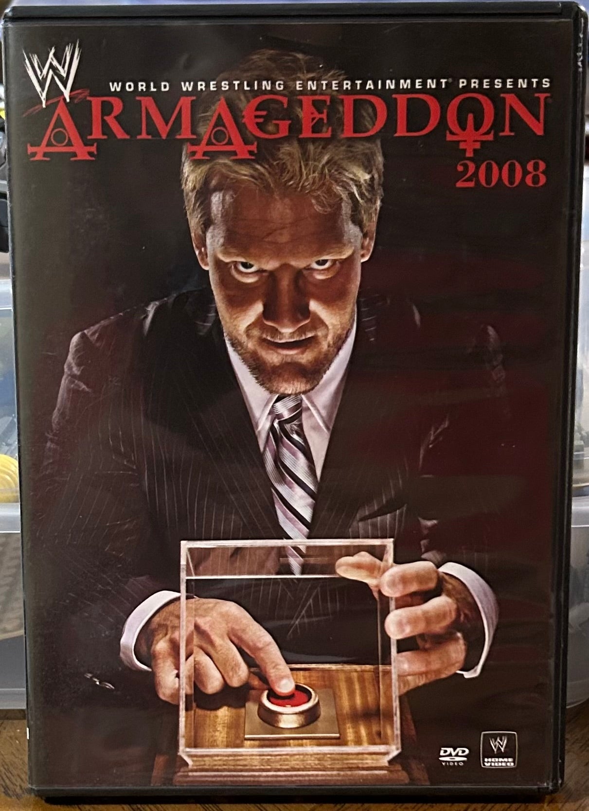 WWE “Armageddon 2008” DVD (Jericho, Cena, Edge, Triple H & so much more)
