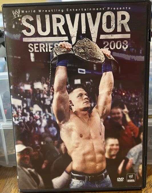 * WWE “Survivor Series 2008” DVD (Cena, Jericho, Edge & so much more)