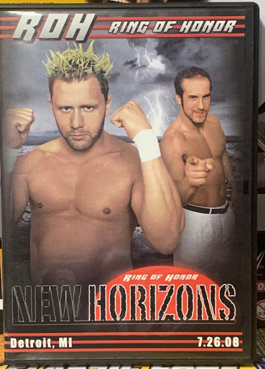 ROH Ring of Honor DVD “New Horizons 7/26/08 (Nigel, Claudio, Tyler Black, Danielson)