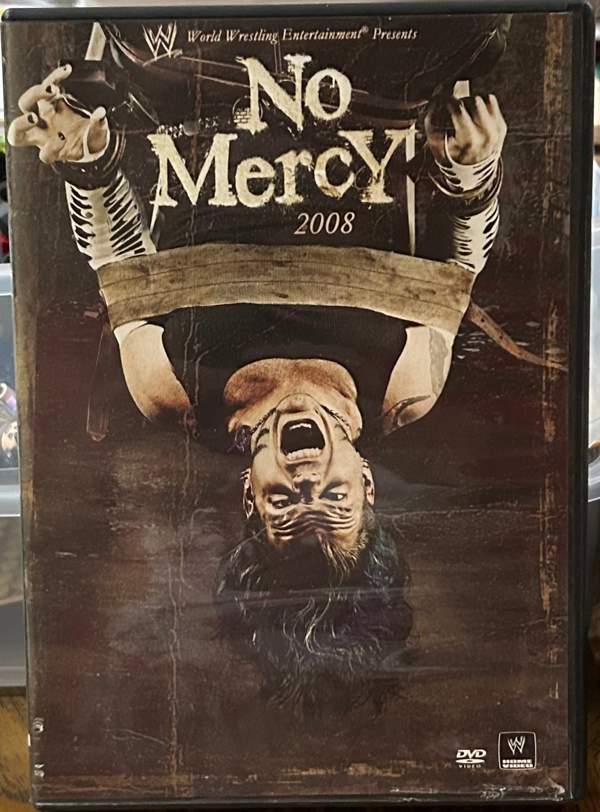 * WWE “No Mercy 2008” DVD (Jeff Hardy, Triple H, Shawn Michaels & so much more)