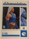 B-Fab 2023 WWE Panini Chronicles ROOKIE Card