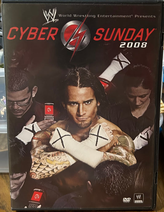 * WWE “Cyber Sunday 2008” DVD (CM Punk, Triple H, Jericho & so much more)
