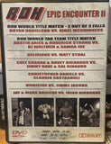 ROH Ring of Honor DVD “Epic Encounter 2” 8/25/06 (Danielson, Samoa Joe, Homicide)!!!