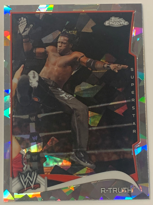 R-Truth 2014 WWE Topps Chrome X-Fractor Refractor Card