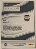 Kurt Angle 2023 WWE Panini Immaculate Collection Card #21/75 (Only 75 Made)