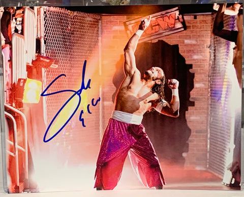 Sabu Signed 8x10 Color Photo ECW WWE (Comes w/COA)