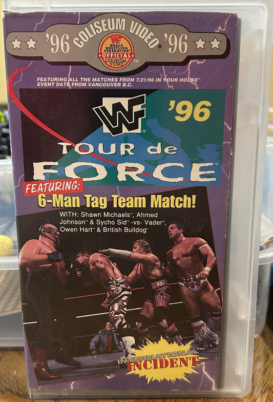 *  WWF WWE Tour de Force 1996 (Coliseum video)