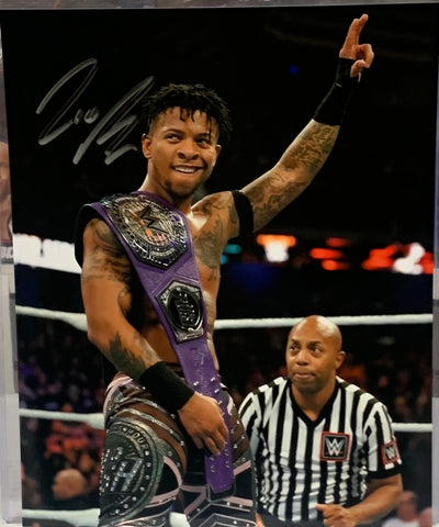 Lio Rush Signed 8x10 Color Photo (Comes w/COA)