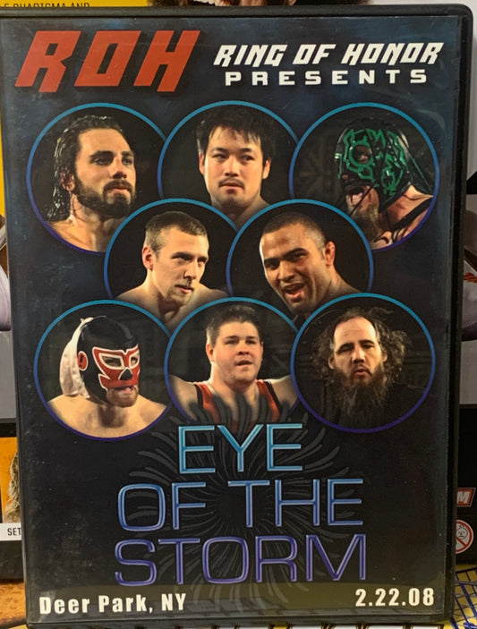 ROH Ring of Honor DVD “Eye of the Storm” 2/22/08 Steen, Generico, Danielson, Necro)