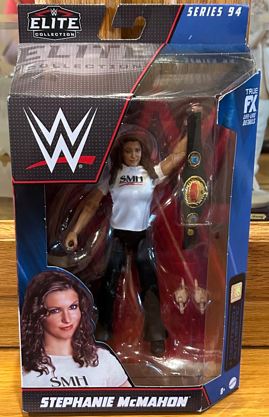 * Stephanie McMahon WWE Elite Series 94 Action Figure (box was opened, but figure is in MINT Condition)