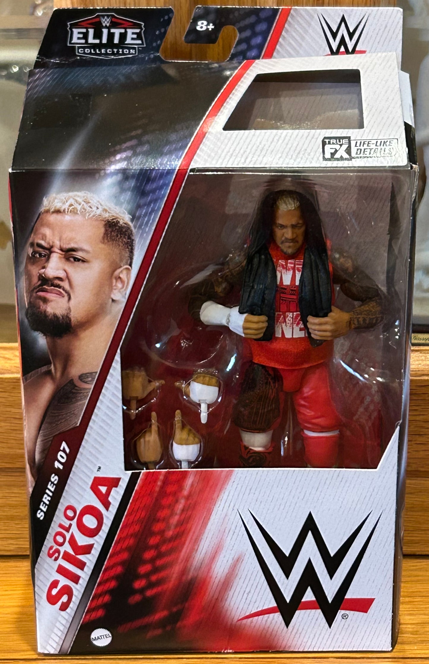 * Solo Sikoa WWE Elite Series 107 Action Figure (box was opened, but figure is in MINT Condition)