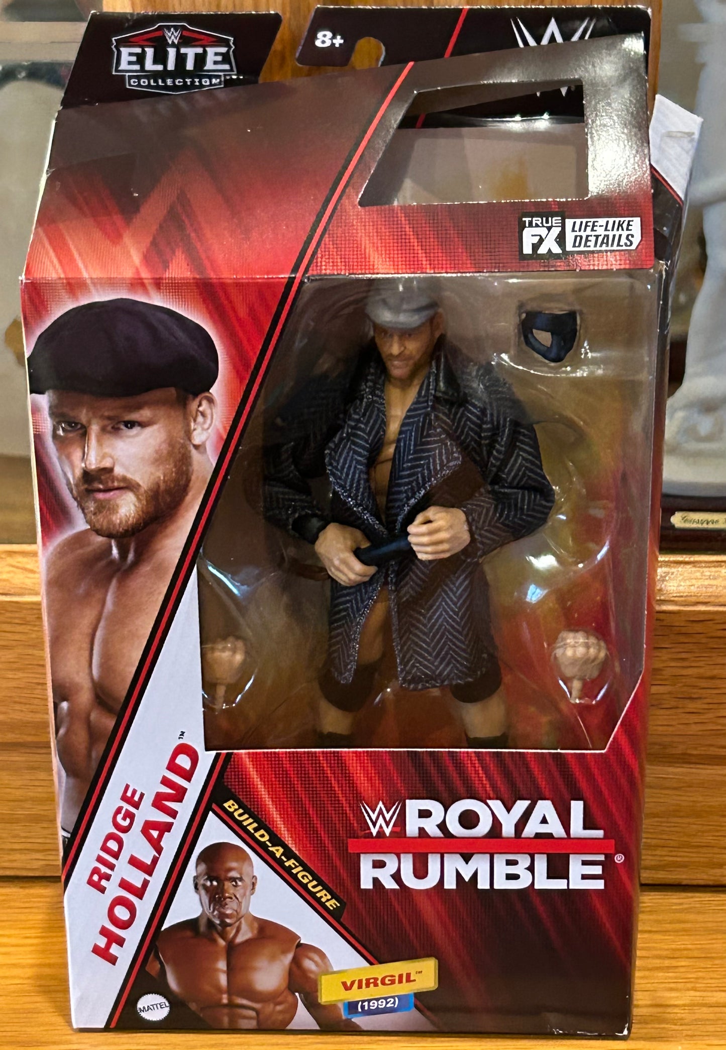 * Ridge Holland WWE Elite Action Figure (opened, figure in MINT Condition, NO BAF Virgil)