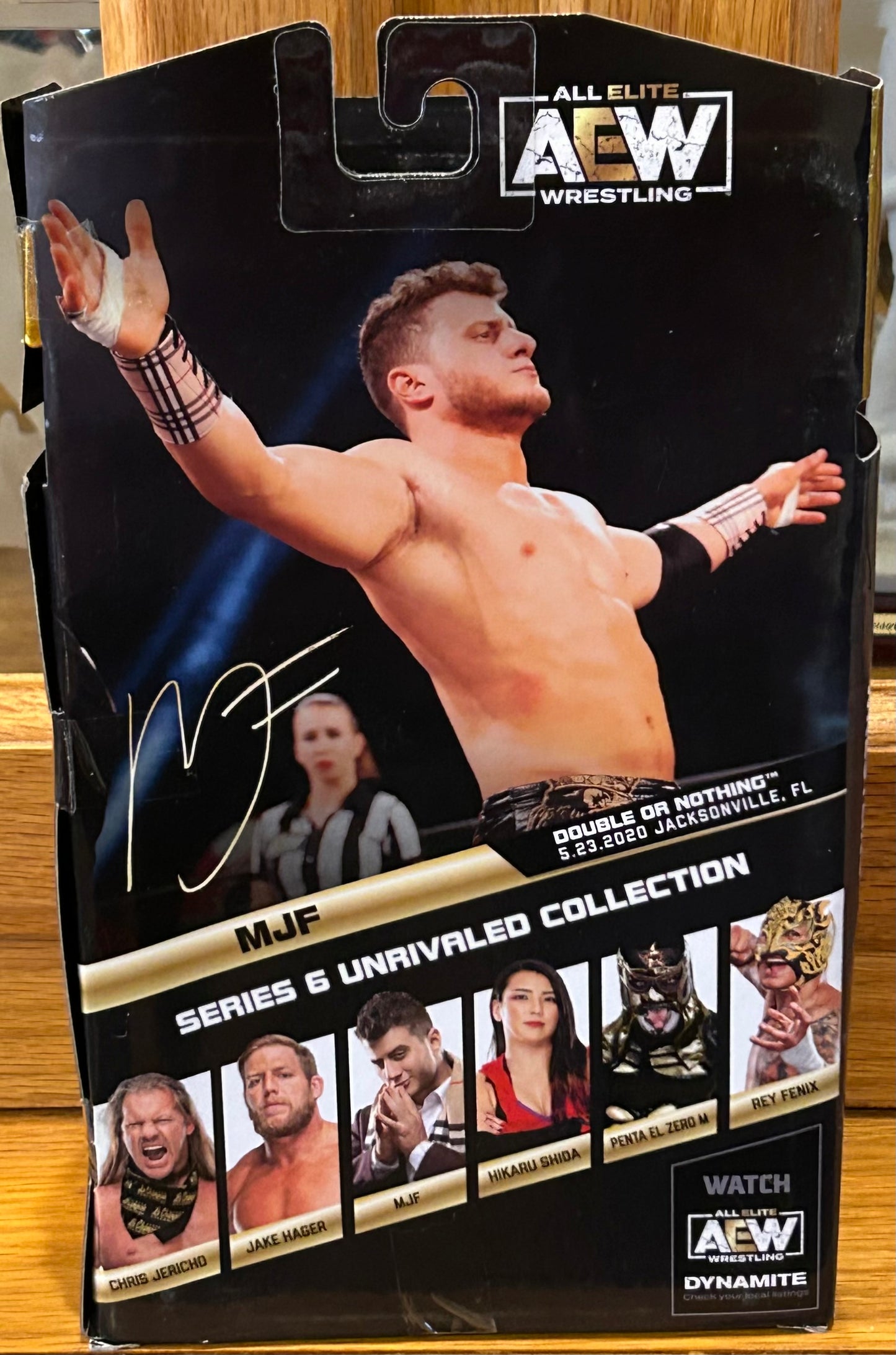 * MJF AEW Unrivaled Series 6 Action Figure (Sealed, Never Opened)