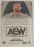 Colt Cabana 2021 UD Upper Deck AEW Green Parallel Pyro Card