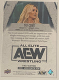 Tay Conti 2021 UD Upper Deck AEW Parallel Pyro Card