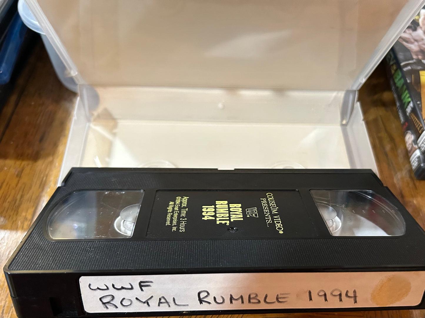 *  WWF WWE “Royal Rumble 1994” VHS (Coliseum Home Video)