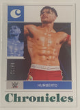 Humberto 2022 WWE Panini Chronicles Green Parallel Card #21/99