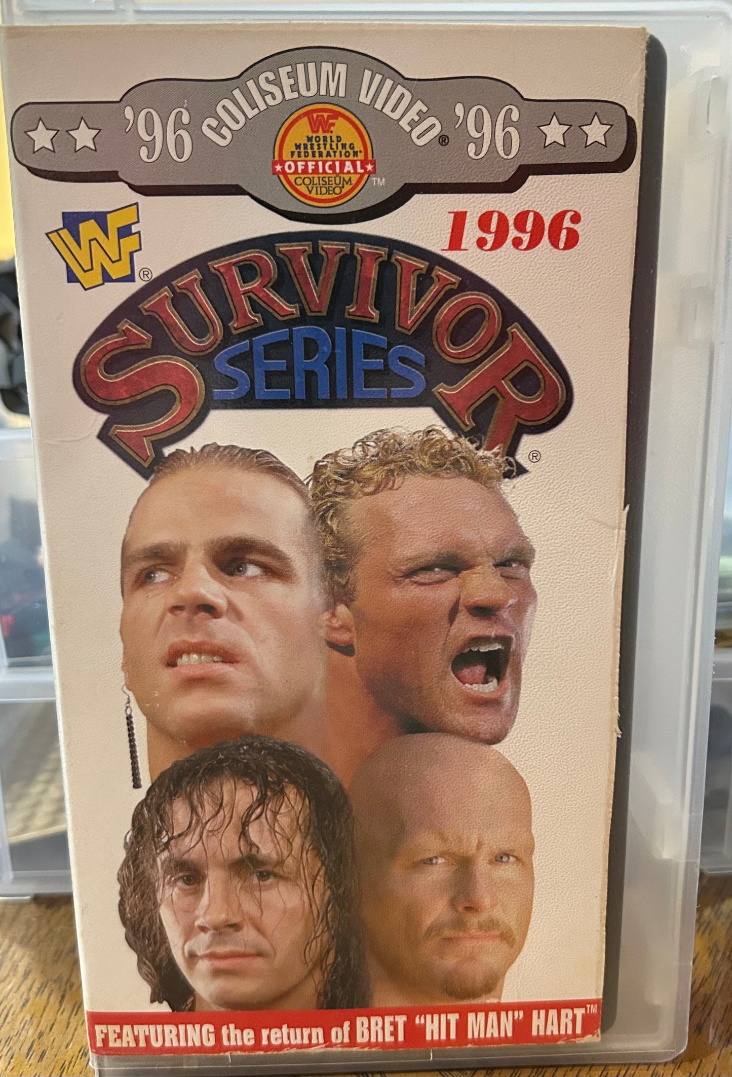 *  WWF WWE “Survivor Series 1996” VHS (Coliseum Home Video)