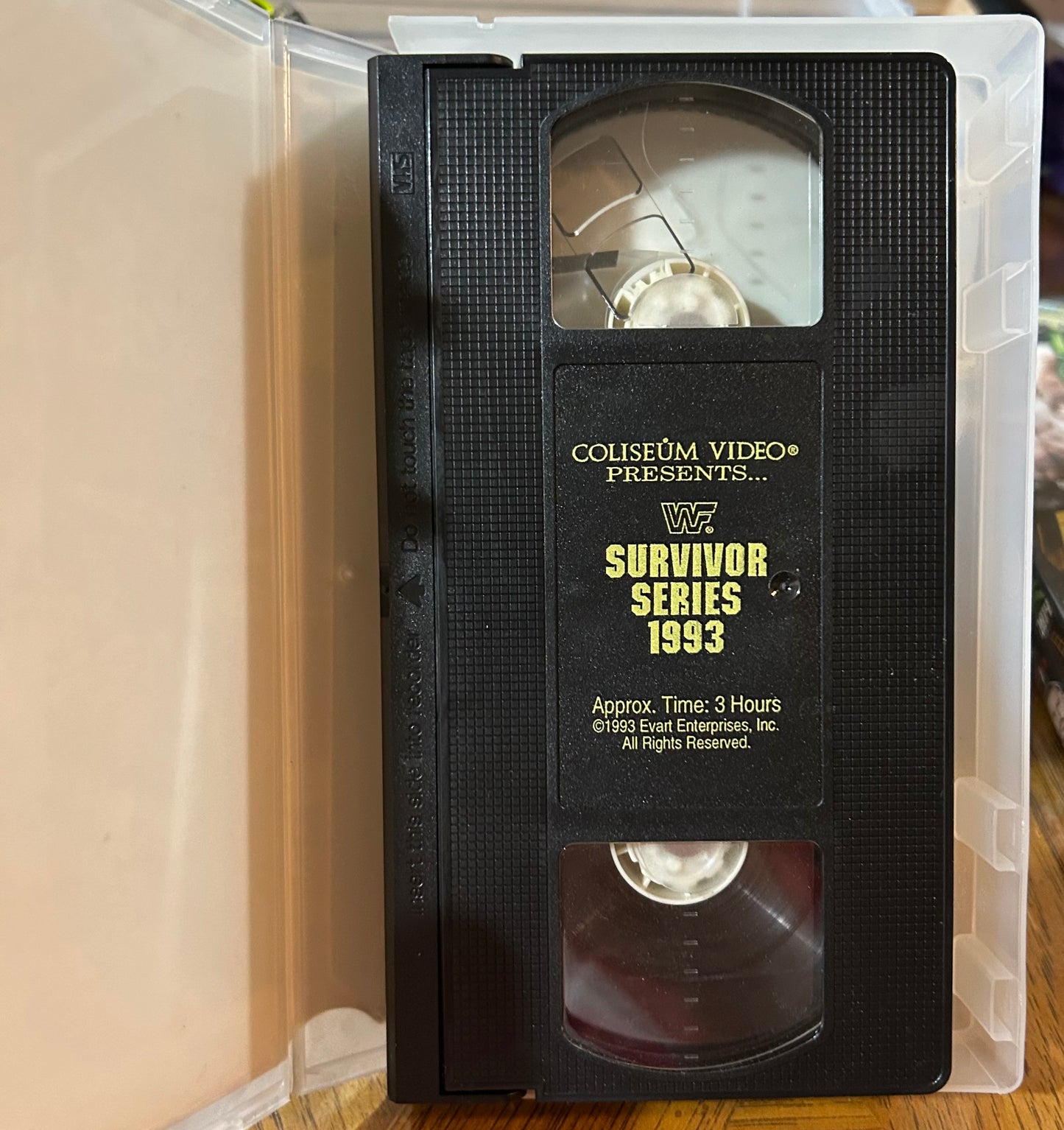 *  WWF WWE ”Survivor Series 1993” VHS (Coliseum Home Video)