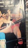 Wrestling’s Main Event Magazine Sept. 1986 (Full Color Poster of Lex Luger Inside)