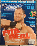 WWE Smack Down Magazine May 2006 CHRIS BENOIT (Double Sided Full Color Roddy Piper Poster Inside)