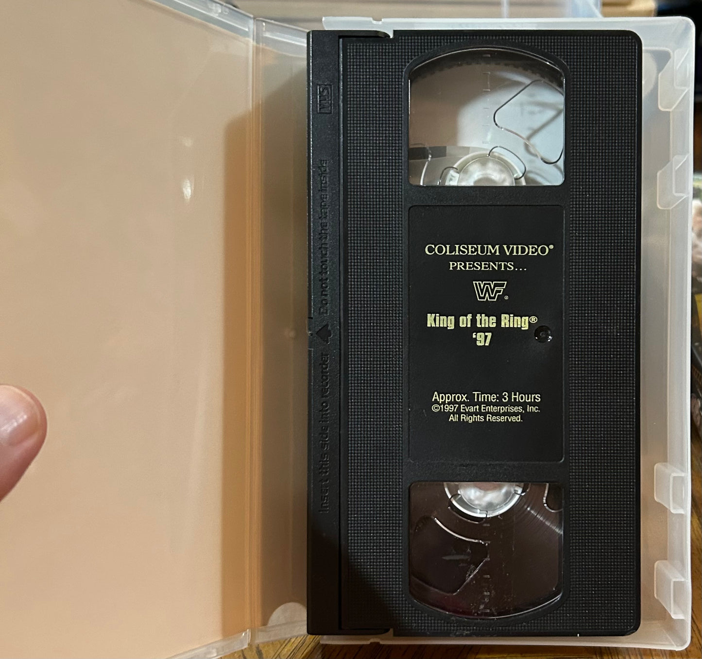 *  WWF WWE ”King of the Ring 1997” VHS (Coliseum Home Video)